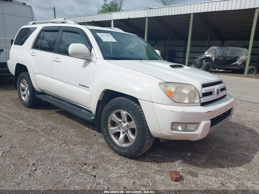 2004 Toyota 4runner VIN JTEZU14R540028016 IAAI salvage auction — FRONT END, Clear (Kansas), sold $1,950 on 2026-07-22 (photo 1)