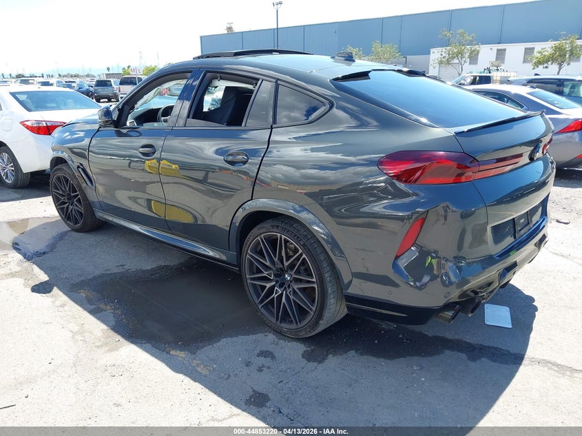 2022 BMW X6 VIN 5YMCY0C05N9K70885 IAAI salvage auction — Front End, Salvage (California), sold $17,200 on 2026-06-15 (photo 3)