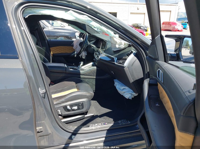 2022 BMW X6 VIN 5YMCY0C05N9K70885 IAAI salvage auction — Front End, Salvage (California), sold $17,200 on 2026-06-15 (photo 5)