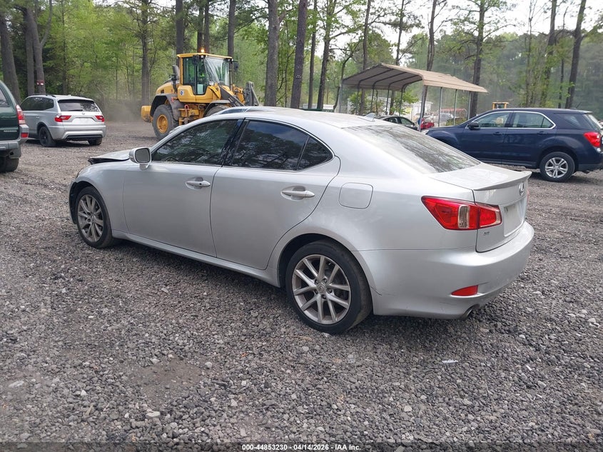 2012 Lexus Is VIN JTHCF5C29C5054859 IAAI salvage auction — FRONT & REAR, Wait Title, sold $1,400 on 2026-07-14 (photo 3)