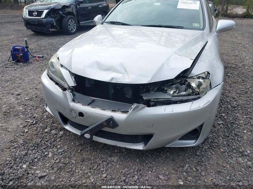 2012 Lexus Is VIN JTHCF5C29C5054859 IAAI salvage auction — FRONT & REAR, Wait Title, sold $1,400 on 2026-07-14 (photo 6)