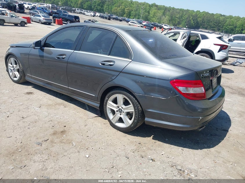 2010 Mercedes-benz C-klasse VIN WDDGF8BB1AF406612 IAAI salvage auction — FRONT END, Salvage (Georgia), sold $400 on 2026-08-05 (photo 3)