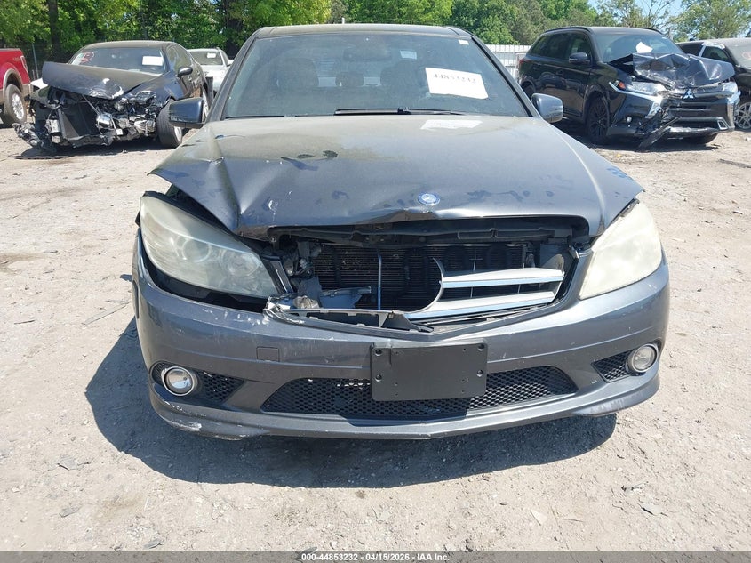 2010 Mercedes-benz C-klasse VIN WDDGF8BB1AF406612 IAAI salvage auction — FRONT END, Salvage (Georgia), sold $400 on 2026-08-05 (photo 6)