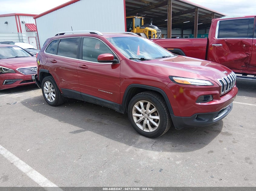 2017 Jeep Cherokee VIN 1C4PJMDB7HW520137 IAAI salvage auction — REAR END, Salvage (Tennessee), sold $2,400 on 2026-08-02 (photo 1)