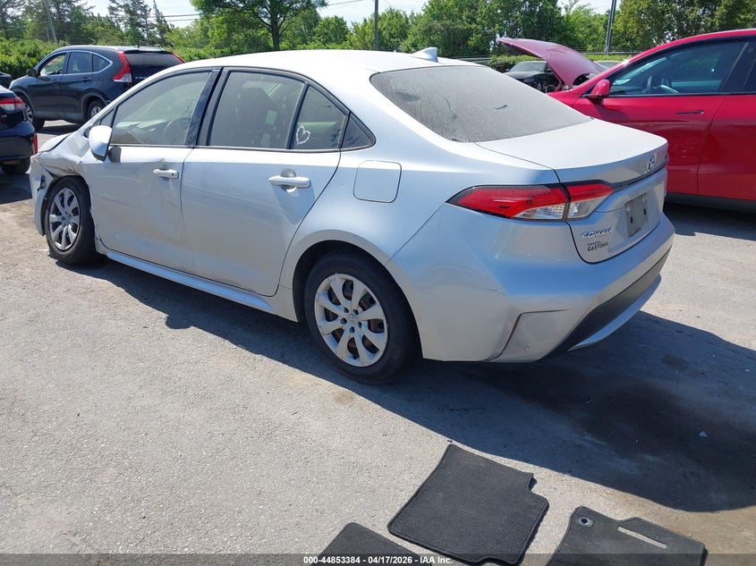 2020 Toyota Corolla VIN JTDEPRAE1LJ003777 IAAI salvage auction — FRONT & REAR, Salvage Title, sold $2,550 on 2026-07-09 (photo 3)
