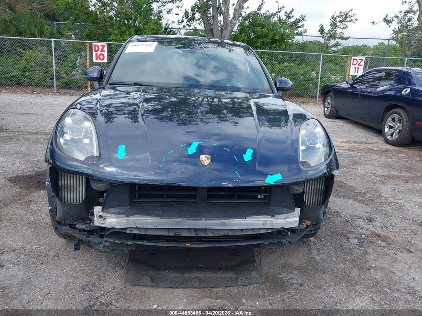2017 Porsche Macan VIN WP1AB2A52HLB20962 IAAI salvage auction — FRONT END, Salvage Title, sold $8,300 on 2026-07-06 (photo 6)