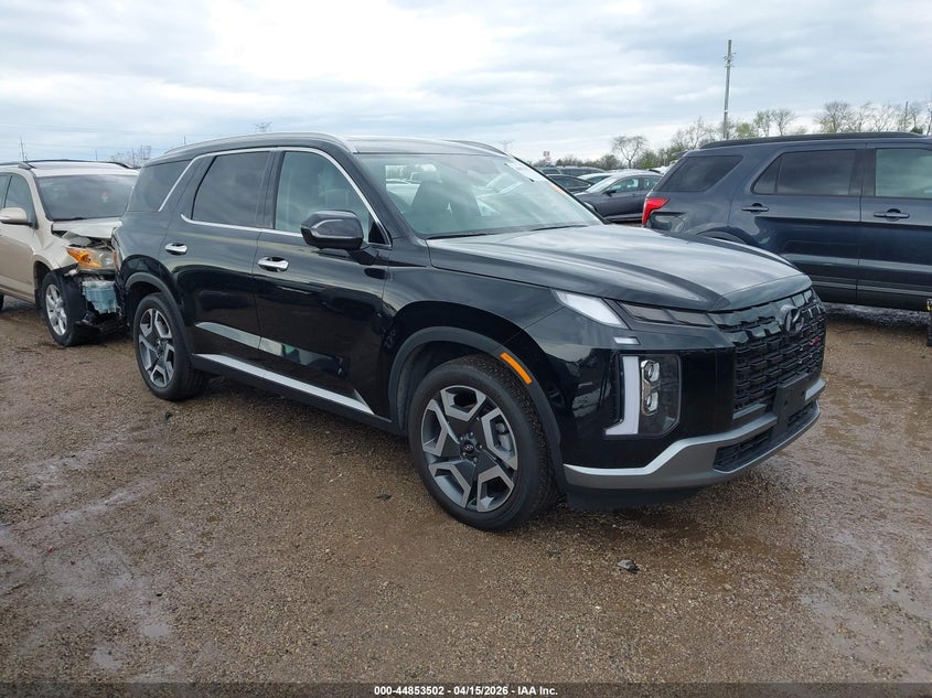 2025 Hyundai Palisade VIN KM8R4DGE5SU853022 IAAI salvage auction — REAR END, Salvage Title, sold $14,300 on 2026-07-08 (photo 1)