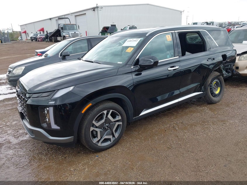 2025 Hyundai Palisade VIN KM8R4DGE5SU853022 IAAI salvage auction — REAR END, Salvage Title, sold $14,300 on 2026-07-08 (photo 2)