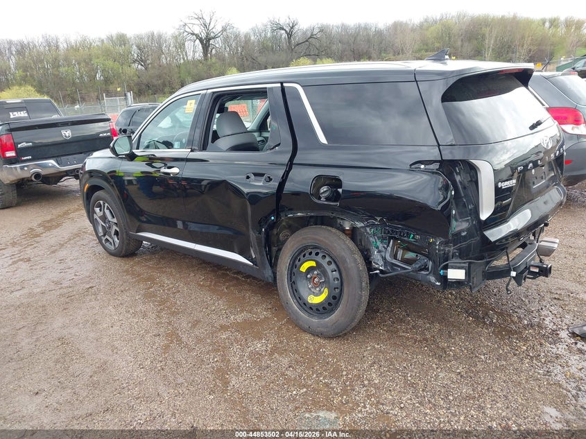 2025 Hyundai Palisade VIN KM8R4DGE5SU853022 IAAI salvage auction — REAR END, Salvage Title, sold $14,300 on 2026-07-08 (photo 3)