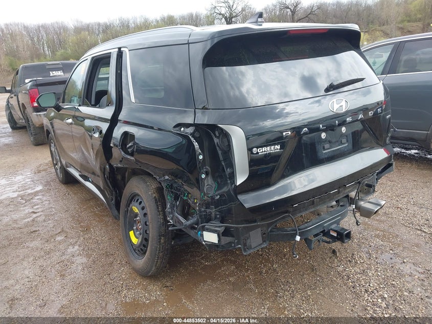 2025 Hyundai Palisade VIN KM8R4DGE5SU853022 IAAI salvage auction — REAR END, Salvage Title, sold $14,300 on 2026-07-08 (photo 6)