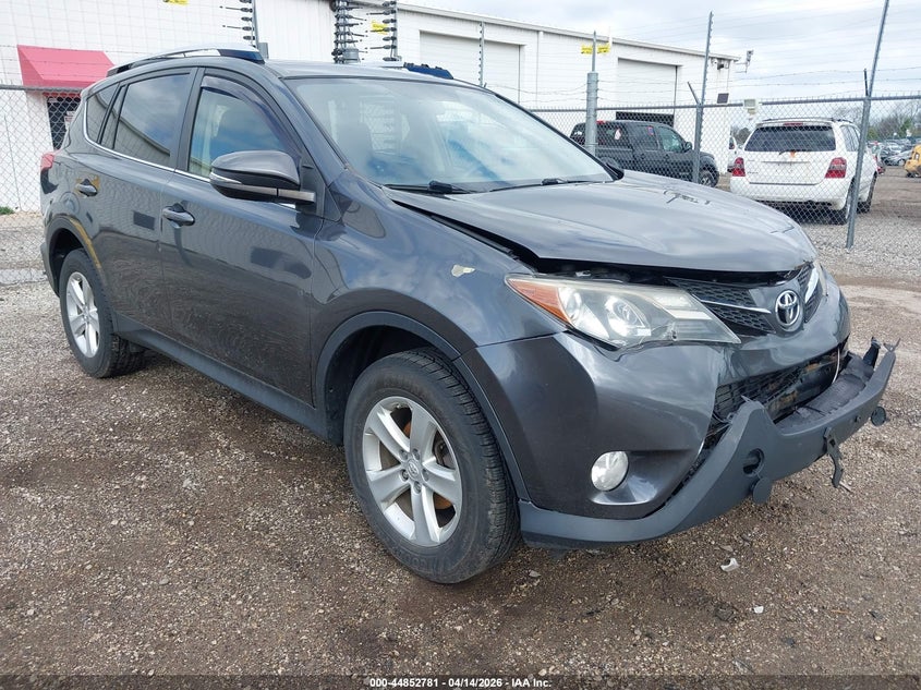2014 Toyota Rav 4 VIN JTMRFREV1ED065759 IAAI salvage auction — FRONT END, Salvage (Illinois), sold $4,250 on 2026-07-08 (photo 1)