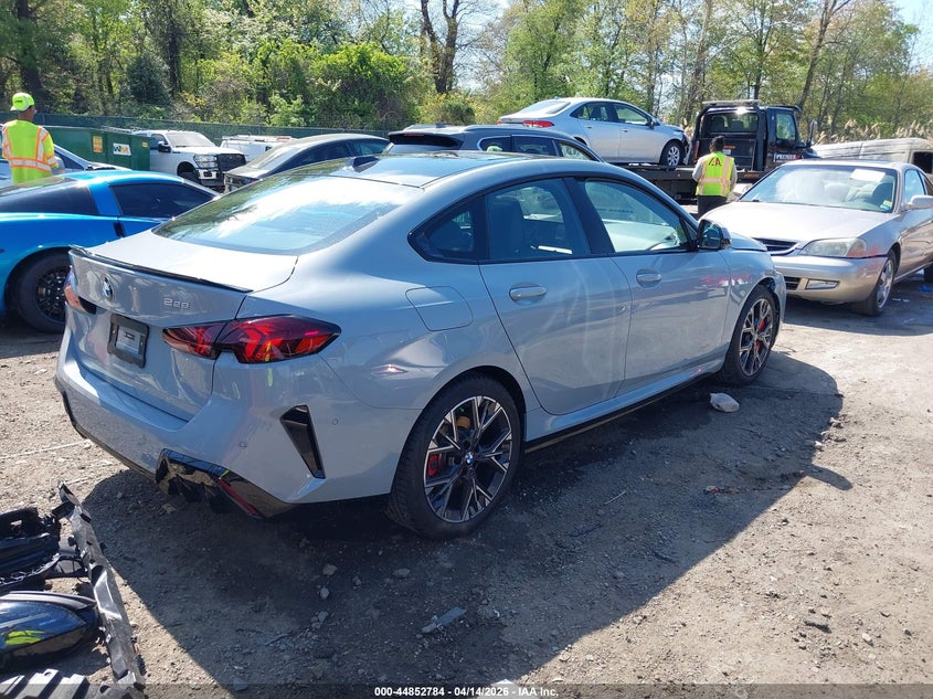 2025 BMW 2er VIN WBA23GG02S7T65981 IAAI salvage auction — FRONT END, Wait Title, sold $14,400 on 2026-08-12 (photo 4)
