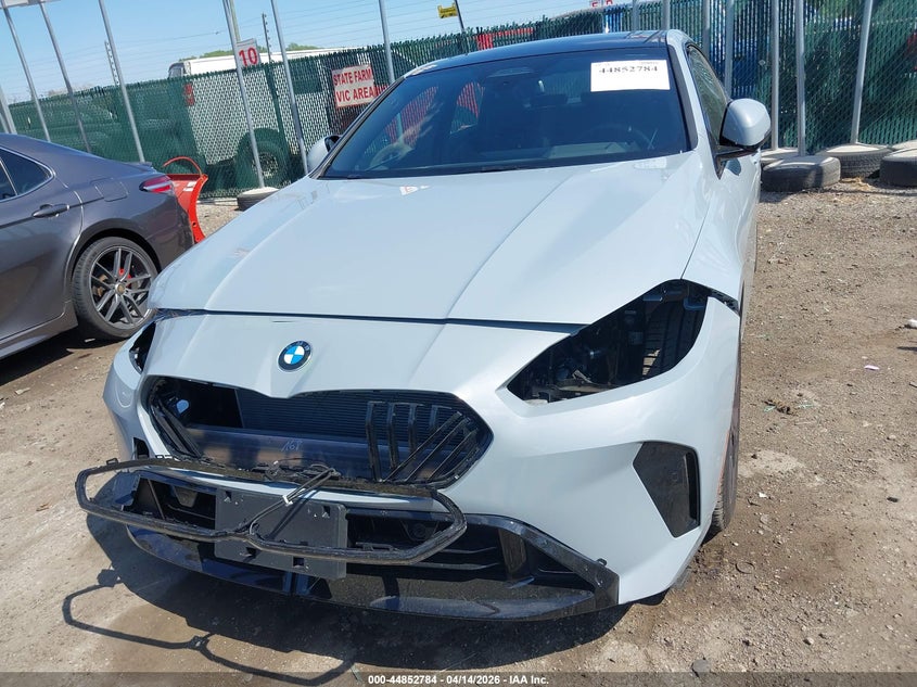2025 BMW 2er VIN WBA23GG02S7T65981 IAAI salvage auction — FRONT END, Wait Title, sold $14,400 on 2026-08-12 (photo 6)