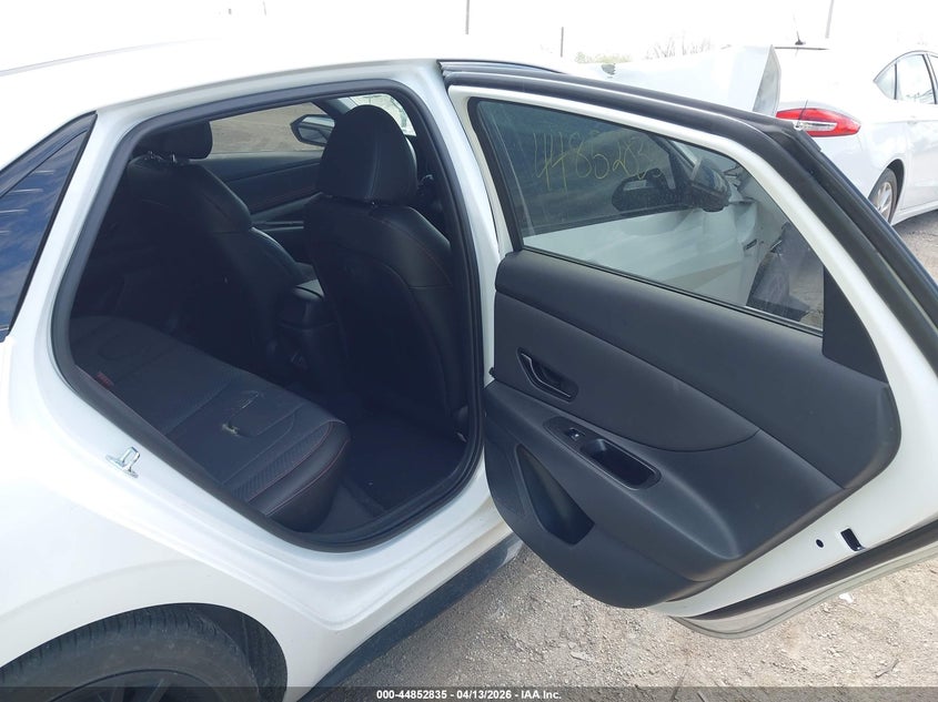 2025 Hyundai Elantra VIN KMHLR4DF0SU953078 IAAI salvage auction — FRONT END, Wait Title, sold $3,775 on 2026-07-15 (photo 8)