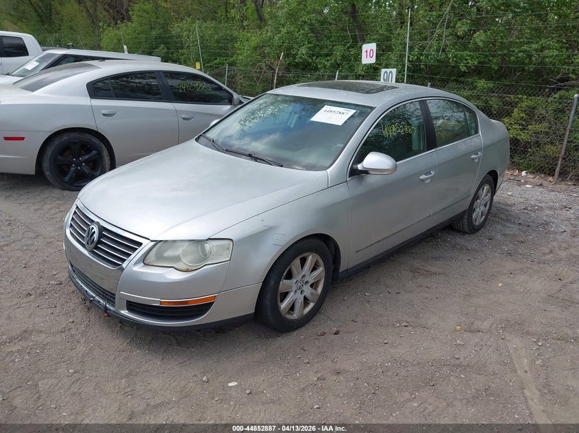 2006 Volkswagen Passat VIN WVWAK93C06P046646 IAAI salvage auction — FRONT END, Clear (Virginia), sold $25 on 2026-07-22 (photo 2)