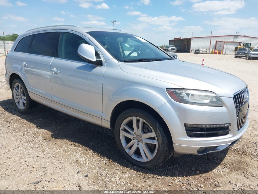 2014 Audi Q7 VIN WA1LGAFE4ED005990 IAAI salvage auction — FRONT END, Wait Title, sold $1,900 on 2026-07-07 (photo 1)
