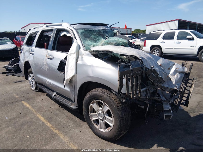 2022 Toyota Sequoia VIN 5TDAY5B18NS187654 IAAI salvage auction — ROLLOVER, Salvage (Pennsylvania), sold $3,300 on 2026-07-08 (photo 1)
