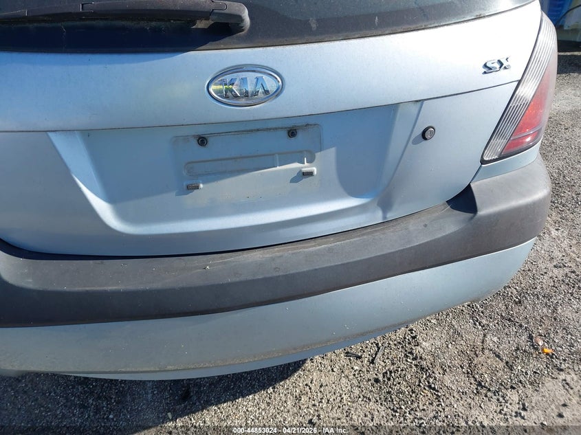 2008 Kia Rio VIN KNADE163786309934 IAAI salvage auction — NORMAL WEAR, Clear (Oklahoma), sold $400 on 2026-07-07 (photo 6)
