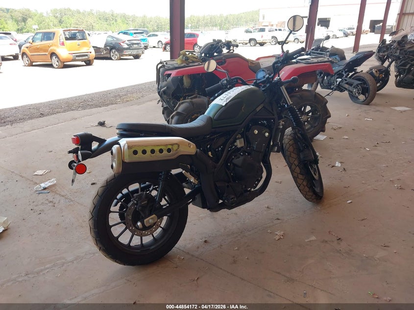 2023 Honda Cl VIN MLHPC6755P5000015 IAAI salvage auction — RIGHT SIDE, Salvage Title, sold $150 on 2026-07-22 (photo 4)