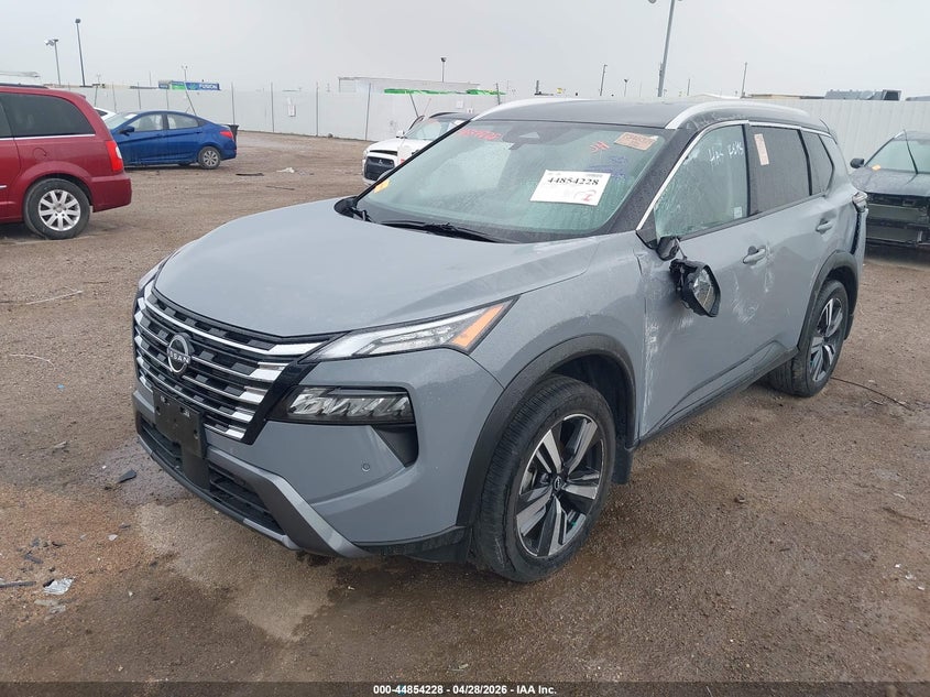 2025 Nissan Rogue VIN JN8BT3CA8SW008552 IAAI salvage auction — LEFT & RIGHT, Original (Texas), sold $7,000 on 2026-07-29 (photo 2)