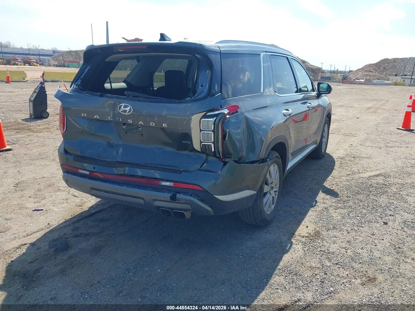 2024 Hyundai Palisade VIN KM8R2DGE2RU741567 IAAI salvage auction — REAR END, Salvage (Idaho), sold $25 on 2026-07-28 (photo 4)