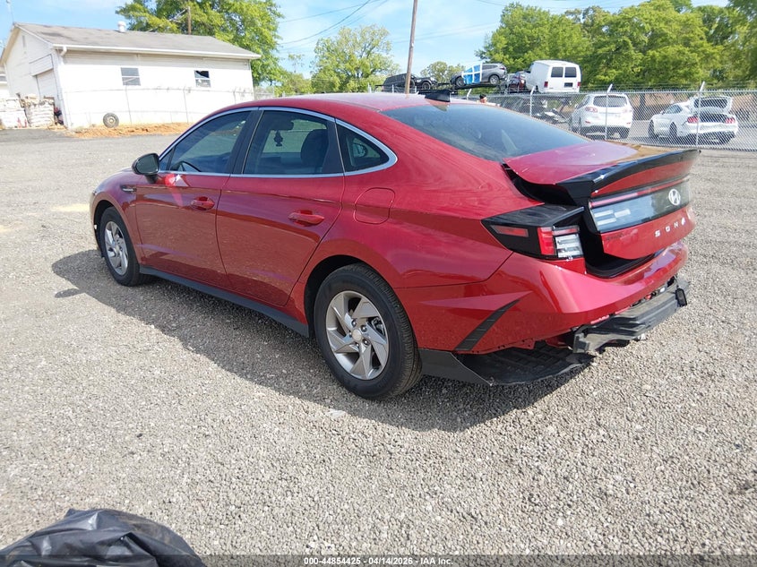 2026 Hyundai Sonata VIN KMHL24JA5TA542209 IAAI salvage auction — REAR END, Wait Title, sold $8,300 on 2026-07-07 (photo 3)