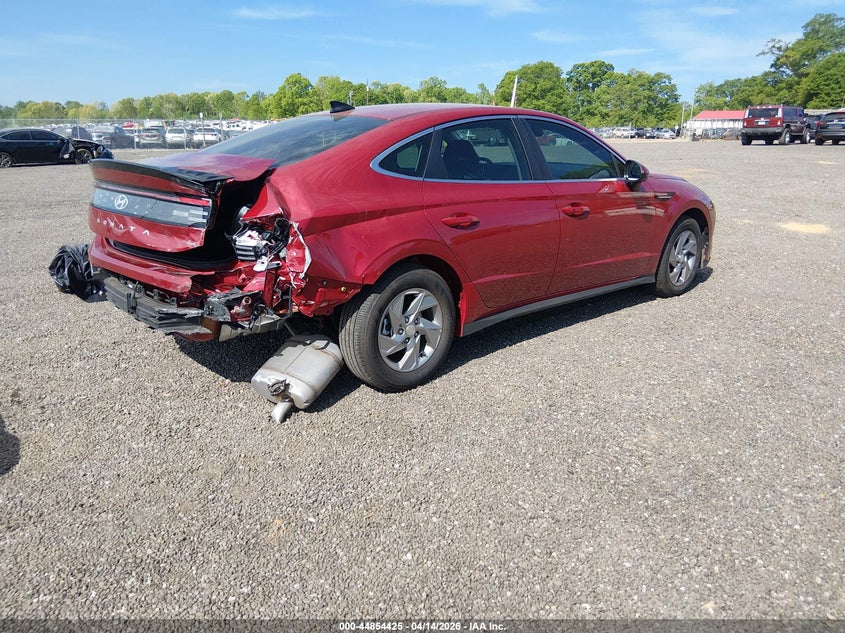 2026 Hyundai Sonata VIN KMHL24JA5TA542209 IAAI salvage auction — REAR END, Wait Title, sold $8,300 on 2026-07-07 (photo 4)