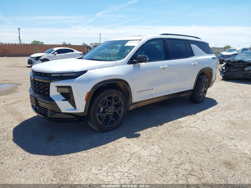 2025 Chevrolet Traverse VIN 1GNEVLRS4SJ227368 IAAI salvage auction — RIGHT SIDE, Wait Title, sold $18,000 on 2026-07-29 (photo 2)