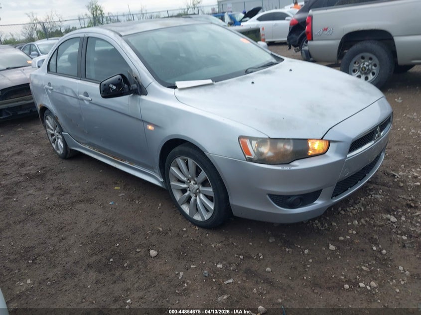 2008 Mitsubishi Lancer VIN JA3AU86U48U001415 IAAI salvage auction — NORMAL WEAR, Salvage (Texas), sold $400 on 2026-07-16 (photo 1)