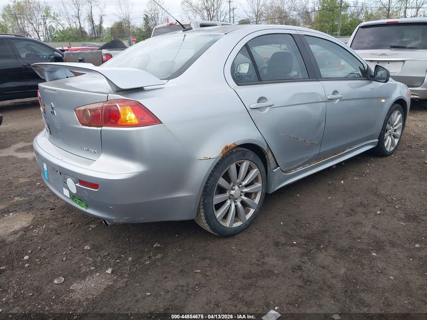 2008 Mitsubishi Lancer VIN JA3AU86U48U001415 IAAI salvage auction — NORMAL WEAR, Salvage (Texas), sold $400 on 2026-07-16 (photo 4)