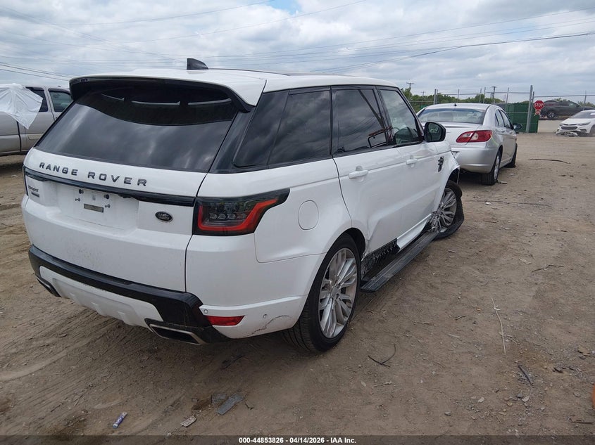2019 Land rover Range rover sport VIN SALWR2RE4KA854599 IAAI salvage auction — RIGHT SIDE, Clear (Tennessee), sold $14,350 on 2026-07-16 (photo 4)