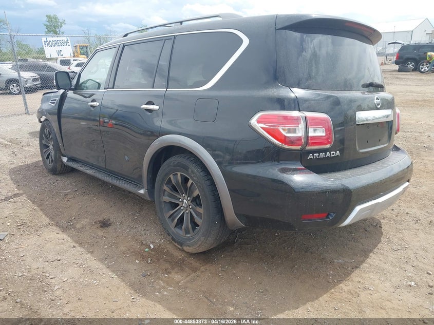 2017 Nissan Armada VIN JN8AY2NC2H9503438 IAAI salvage auction — FRONT END, Wait Title, sold $1,275 on 2026-07-23 (photo 3)
