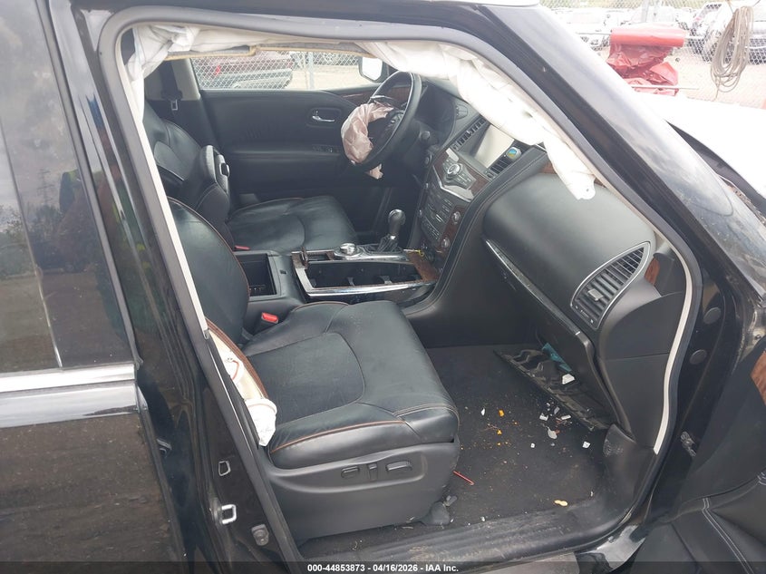 2017 Nissan Armada VIN JN8AY2NC2H9503438 IAAI salvage auction — FRONT END, Wait Title, sold $1,275 on 2026-07-23 (photo 5)