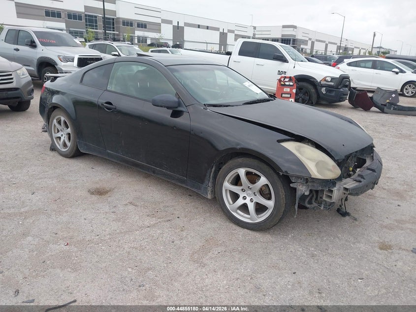 2004 Infiniti G VIN JNKCV54E94M305494 IAAI salvage auction — FRONT END, Salvage (Texas), sold $275 on 2026-07-28 (photo 1)