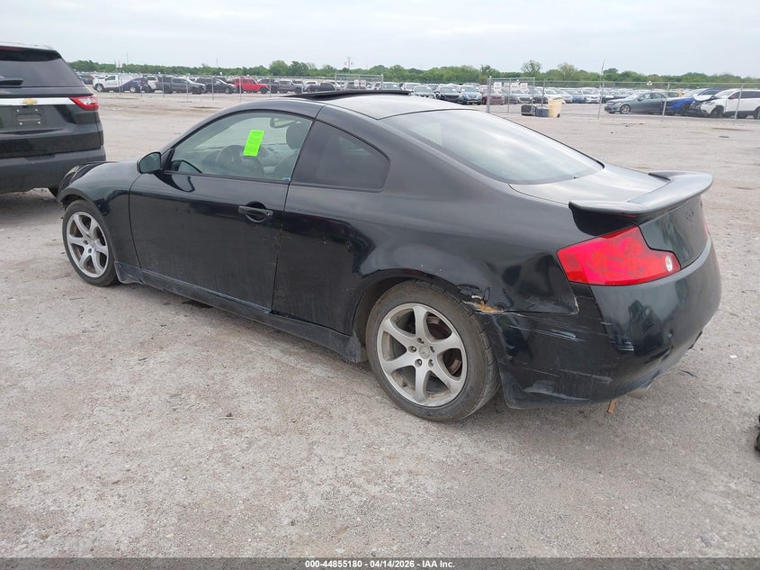 2004 Infiniti G VIN JNKCV54E94M305494 IAAI salvage auction — FRONT END, Salvage (Texas), sold $275 on 2026-07-28 (photo 3)