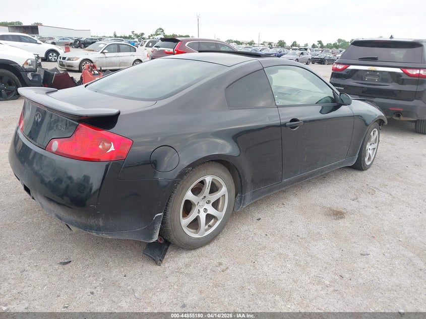 2004 Infiniti G VIN JNKCV54E94M305494 IAAI salvage auction — FRONT END, Salvage (Texas), sold $275 on 2026-07-28 (photo 4)