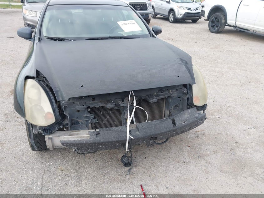 2004 Infiniti G VIN JNKCV54E94M305494 IAAI salvage auction — FRONT END, Salvage (Texas), sold $275 on 2026-07-28 (photo 6)