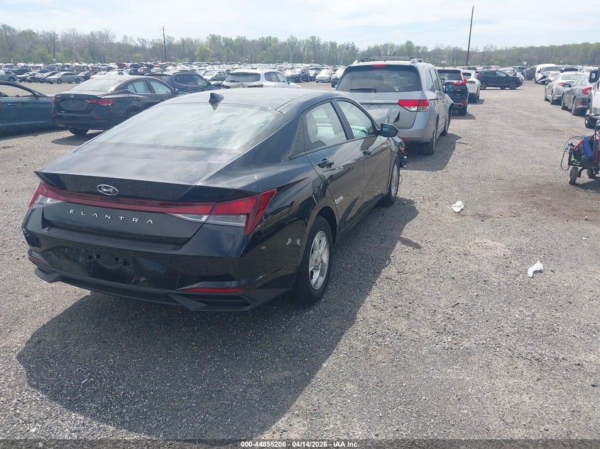 2023 Hyundai Elantra VIN KMHLL4AG6PU541981 IAAI salvage auction — FRONT END, Salvage - Greater Than 75% (Maryland), sold $2,900 on 2026-07-13 (photo 4)