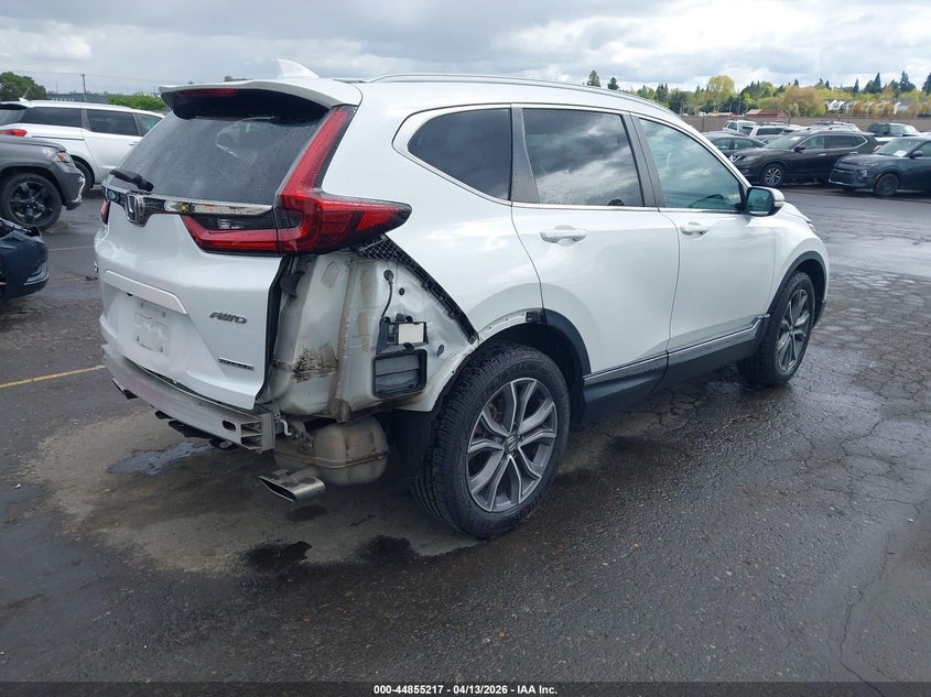 2022 Honda Cr-v VIN 2HKRW2H90NH628428 IAAI salvage auction — LEFT SIDE, Wait Title, sold $12,300 on 2026-08-01 (photo 4)