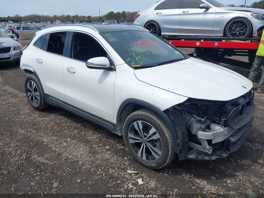 2024 Mercedes-benz Gla-klasse VIN W1N4N4HB4RJ576352 IAAI salvage auction — FRONT & REAR, Mv-907A (New York), sold $12,700 on 2026-07-07 (photo 1)