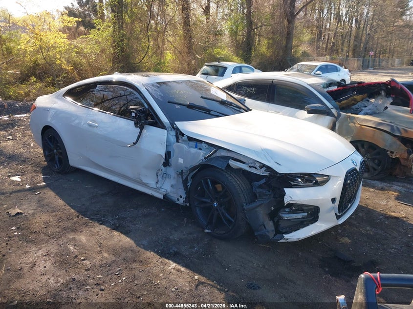 2021 BMW 4er VIN WBA73AP00MCG04170 — IAAI salvage auction photo