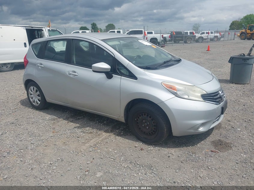 2015 Nissan Versa note VIN 3N1CE2CPXFL363908 IAAI salvage auction — LEFT SIDE, Clear (Arkansas), sold $400 on 2026-07-08 (photo 1)