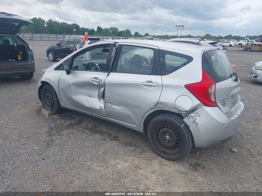 2015 Nissan Versa note VIN 3N1CE2CPXFL363908 IAAI salvage auction — LEFT SIDE, Clear (Arkansas), sold $400 on 2026-07-08 (photo 3)