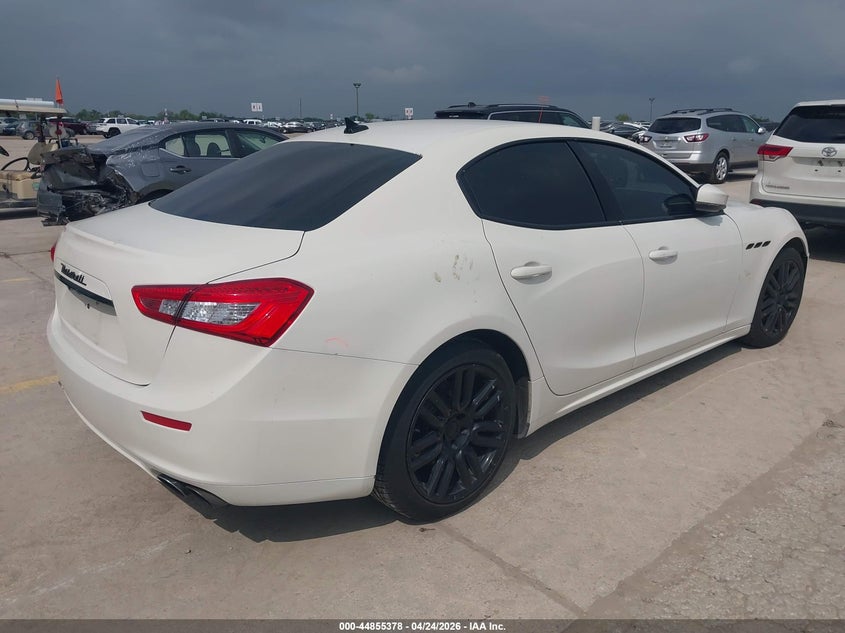 2017 Maserati Ghibli VIN ZAM57XSA4H1226558 IAAI salvage auction — FRONT END, Original (Texas), sold $50 on 2026-07-29 (photo 4)