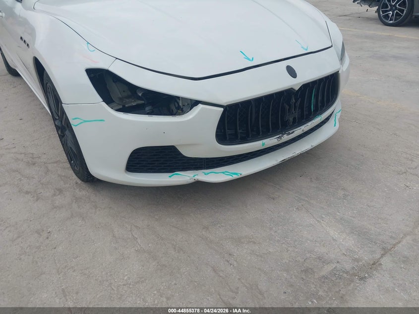 2017 Maserati Ghibli VIN ZAM57XSA4H1226558 IAAI salvage auction — FRONT END, Original (Texas), sold $50 on 2026-07-29 (photo 6)