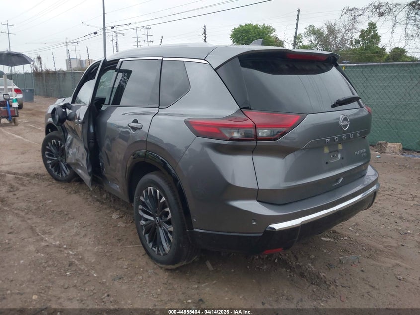 2026 Nissan Rogue VIN JN8BT3DD2TW300806 IAAI salvage auction — SIDE, Wait Title, sold $22,800 on 2026-07-20 (photo 3)