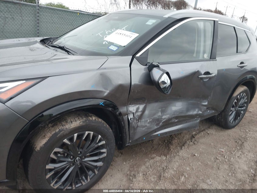 2026 Nissan Rogue VIN JN8BT3DD2TW300806 IAAI salvage auction — SIDE, Wait Title, sold $22,800 on 2026-07-20 (photo 6)