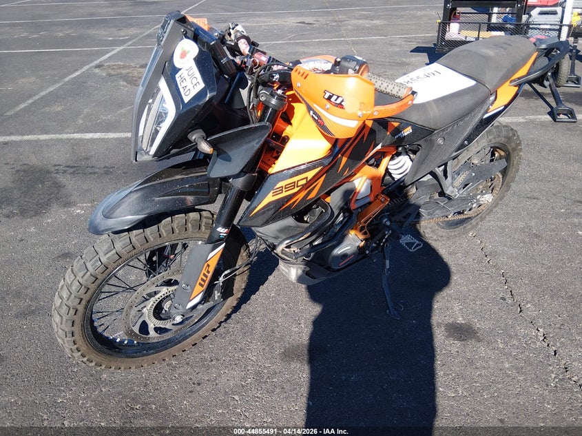 2024 Ktm 390 adventure VIN MD2JGJ409RN213314 IAAI salvage auction — RIGHT SIDE, Wait Title, sold $1,050 on 2026-07-07 (photo 2)