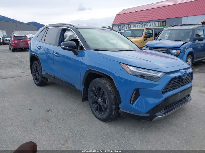2022 Toyota Rav 4 VIN JTME6RFV6ND521722 IAAI salvage auction — LEFT SIDE, Wait Title, sold $4,700 on 2026-07-24 (photo 1)