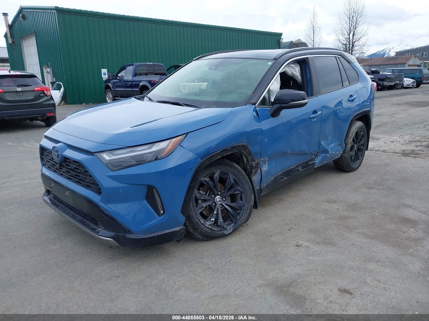2022 Toyota Rav 4 VIN JTME6RFV6ND521722 IAAI salvage auction — LEFT SIDE, Wait Title, sold $4,700 on 2026-07-24 (photo 2)